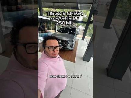 Tiggo 9 chegou