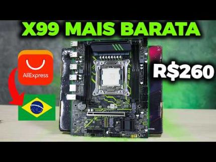 TÁBOA MATERNA, ESSA X99 DO ALIEXPRESS EU NUNCA VI! ANÁLISE 2026