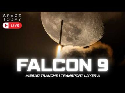 2ª TENTATIVA DE LANÇAMENTO DO FALCON 9 + POUSO EM TERRA!!! | MISSÃO TRANCHE 1 TRANSPORT LAYER A
