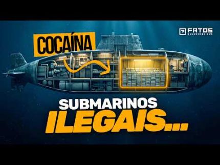 Como funcionam os Submarinos secretos do Tráfico