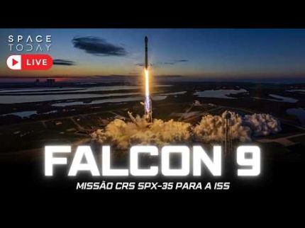 LANÇAMENTO FALCON 9 PARA A ISS COM POUSO EM TERRA !! | MISSÃO CRS SPX-35