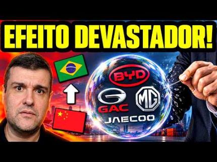 A BOLHA DO CARRO CHINÊS vai ESTOURAR? O MERCADO BR vai AGUENTAR TANTA MONTADORA NOVA? E AGORA?