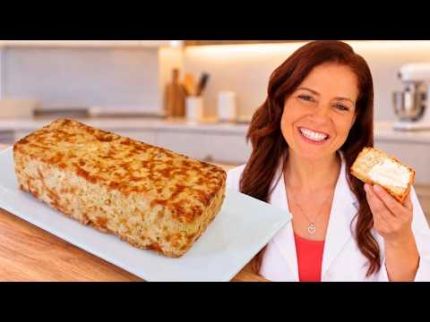 Pão Contra Sarcopenia - RICO EM PROTEÍNA (Perda Muscular, Fraqueza e Perda de Peso)