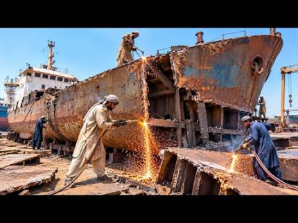Giant Shipbreaking to Scrap Steel & New Products | 10 Amazing Videos Full Compilation (3 Hours)