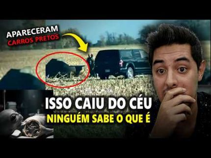OBJETO NÃO IDENTIFICADO CAIU DO CÉU + 'A INTELIGÊNCIA ARTIFICIAL É TECNOLOGIA ALIENÍGENA'