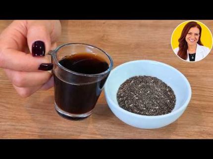 Misture CHIA com CAFÉ para PERDER PESO e QUEIMAR GORDURA! Receita Fácil, Rápida e Deliciosa!