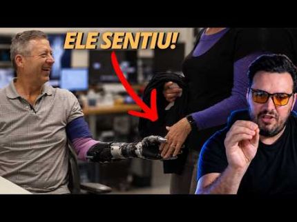 Finalmente conseguimos conectar máquinas ao cérebro humano?  (Ele já consegue sentir o toque)