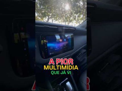 Qual A Pior Multimídia Do Mundo? Adivinhe Qual É Este Carro! Seu Palpite Nos Comentários!