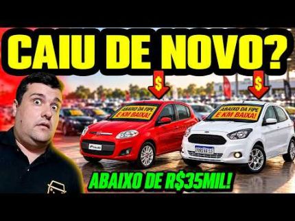 DONOS DESESPERADOS pra VENDER? CARROS ATÉ R$35MIL ABAIXO DA FIPE e KM BAIXA! SÓ ANÚNCIOS REAIS!