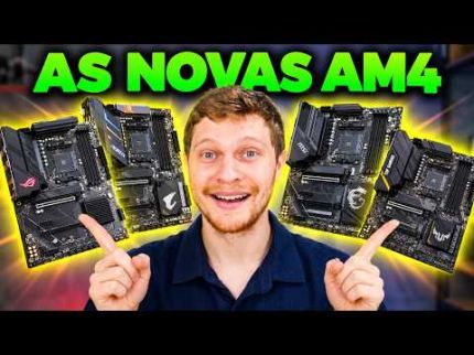 NOVAS PLACAS MÃE AM4 CHEGARAM AO MERCADO EM 2026! VALEM A PENA?